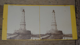 Vue Stéréoscopique Photographie XIXème , Andrieu A Paris : Phare De ROYAN..............Caisse-40..........ROY-3 - Stereoscopic