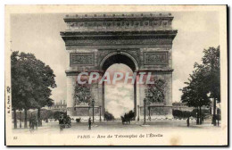 CPA Paris Arc De Triomphe De L&#39Etoile - Triumphbogen
