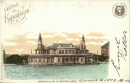 Denmark, COPENHAGEN KØBENHAVN, Sea Pavilion (1901) Postcard - Dinamarca