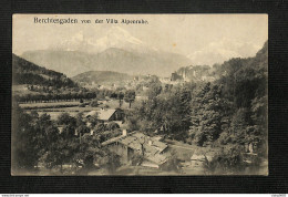 ALLEMAGNE - BERCHTESGADEN  Von De Villa Alpenruhe - 1913 - RARE - Berchtesgaden