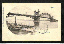 ALLEMAGNE - BONN - Rheinbrücke - 1908 - RARE - Bonn