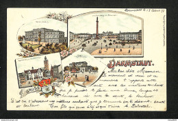 ALLEMAGNE - DARMSTADT - Gruss Aus Darmstadt - 1898 - Darmstadt