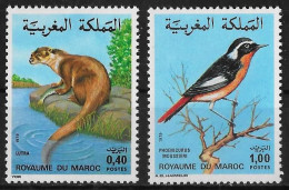 MAROC - FAUNE LOCALE - N° 842 ET 843 - NEUF** MNH - Marocco (1956-...)