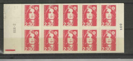 Carnet N°2630 - C2  N° Série 100  Avec N° De Presse Et R. E. - Modern : 1959-…