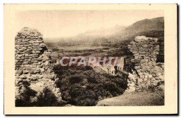 CPA Chateaux Des Allinges Ruines Du Chateau Vieux - Altri & Non Classificati