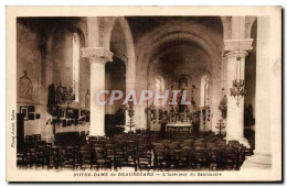CPA Notre Dame De Beauregard L&#39interieur Du Sanctuaire - Otros & Sin Clasificación
