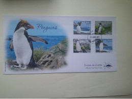 FDC 9/8/23 Trstan Da Cunha, Penguins, Pingouins - Tristan Da Cunha