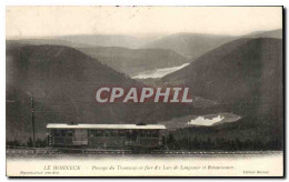 CPA Le Hohneck Passage Du Tramevay En Face Des Lacs De Longemer Et Retournemer - Other & Unclassified