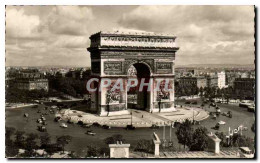 CPA Paris En Flanant L&#39Arc De Triomphe De L&#39Etoile - Triumphbogen