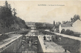 RAVIERES Le Canal De Bourgogne. Ecluse - Other & Unclassified