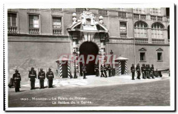 CPA Monaco Le Palais Du Prince La Releve De La Garde - Other & Unclassified