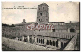 CPA Arles Vue Generale Du Cloitre Saint Trophime - Arles