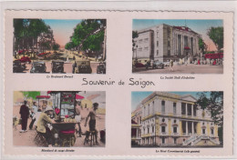 CPA-COLORISEE-MULTIVUES-SOUVENIR DE SAIGON - Madagascar