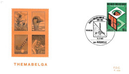 COB - FDC N° 439 - Timbre N° 1746 - 1971-1980