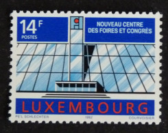 LUXEMBOURG LUXEMBURG YT 1240 ** MNH - NOUVEAU CENTRE DES FOIRES ET CONGRES - Neufs