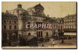 CPA Angers Le Theatre (carte Toilee) - Angers