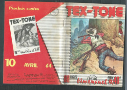 Tex-Tone  N° 166 - Bimensuel  " Faire Justice   " - D.L.  1er Trimestre 1964 - Tex0503 - Kleine Formaat