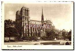 CPA Paris Notre Dame - Notre Dame De Paris