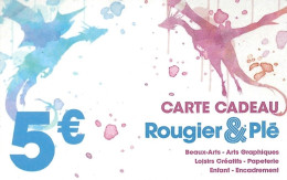 Carte Cadeau - Rougier & Plé  - Voir Description -  GIFT CARD /GESCHENKKARTE - Cartes Cadeaux