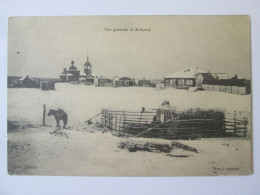 Russia/Siberie:Kolymsk:Vue Generale Carte Postale 1914/Siberia-Kolymsk:General View 1914 Written Postcard - Rusia