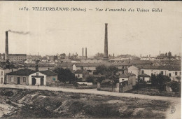 VILLEURBANNE Vue D' Ensemble Des Usines Gillet - Villeurbanne