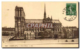 CPA Paris Notre Dame - Notre-Dame De Paris