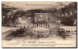 CPA Site Pittoresques De Franche Comte Remonot Interieur De La Grotte - Andere & Zonder Classificatie
