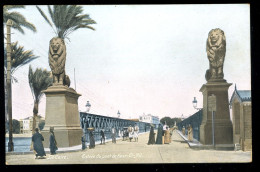 Cairo  Le Caire Entrée Du Pont De Kasr El Nil Ephtimios - El Cairo