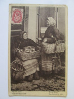 Russia:Types Russes:Marchandes De Fruits Carte Postale Croix Rouge1908/Russian Types:Fruit Sellers 1908 Red Cross Post - Rusia