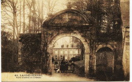 1839 - Finistére -  LANDEVENNEC  :  PORTE D'ENTREEE DU CHATEAU - Landévennec