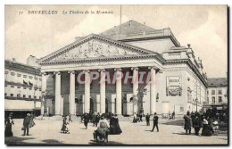 CPA Bruxelles Le Theatre De La Monnaie - Monuments