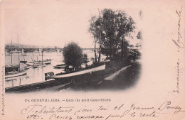 Gennevilliers - Quai Du Petit Gennevilliers  -   CPA °J - Gennevilliers