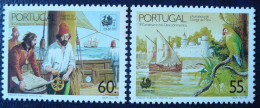 Portugal Yv. 1751 & 1752 Neufs ** (MNH) - 1989 - Bateaux - Voiliers - Bateaux