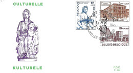 COB - FDC N° 444 - Timbre N° 1759/61 - 1971-1980