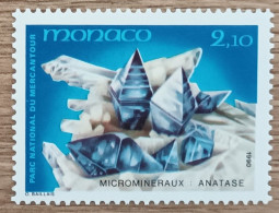 Monaco - YT N°1730 - Microminéraux Du Parc Du Mercantour - 1990 - Neuf - Ongebruikt