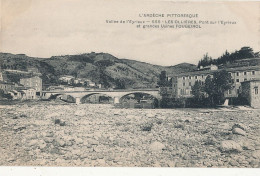 07 // LES OLLIERES   Pont Sur L Eyrieux Et Grandes Usines FOUGEIROL  555 - Sonstige & Ohne Zuordnung