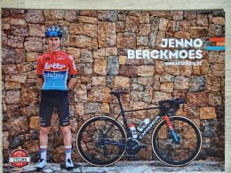 Card Jenno Berckmoes - Team Lotto Dstny - 2024 - Belgium - Cycling - Cyclisme - Ciclismo - Wielrennen - Radsport