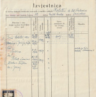 CROATIA  --  NDH  - NEZAVISNA DRZAVA HRVATSKA - TAX STAMP  -  VELIKA. RAKOVICA  -- 12 X  BILJEG KATOLICKE CRKVE  - 20 KN - Documenti Storici