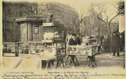 1844  PARIS  VECU  -  LE MARCHE AUX OISEAUX - Dos Non Séparé  Circulée En 1904 - Straßenhandel Und Kleingewerbe