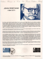 - Document Premier Jour JEAN ROSTAND (1894-1977) - PARIS 21.2.1987 - - Geneeskunde