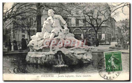 CPA Toulouse Jardin Lafayette Statue Goudelin  - Toulouse