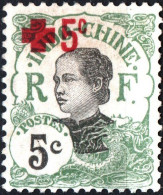 INDOCINA FRANCESE, INDOCHINA, CROCE ROSSA, RED CROSS, 1917, NUOVI (MLH*) Yt:FR-IC 66, Mi:FR-IC 66, Scott:FR-IC B2 - Nuevos