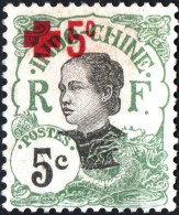 INDOCINA FRANCESE, INDOCHINA, CROCE ROSSA, RED CROSS, 1917, NUOVI (MLH*) Yt:FR-IC 66, Mi:FR-IC 66, Scott:FR-IC B2 - Unused Stamps