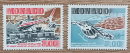 Monaco - YT N°1736, 1737 - Association Internationale Des Aéroports Civils - 1990 - Neuf - Neufs