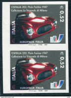 Cisitalia € 0,52 "Auto Pinin Farina"  Varietà Non Dentellato - Errors And Curiosities