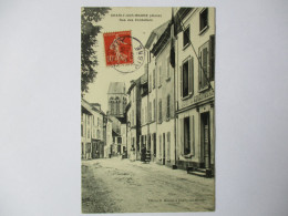 Cpa...Charly-sur-Marne...(aisne)...rue Des Cordeliers...1907...animée...(gendarmerie)... - Other & Unclassified