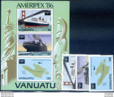 "Ameripex '86". - Vanuatu (1980-...)