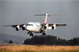 Avro RJ85/100 Jumbolino - Crossair - +/- 180 X 130 Mm. - Photo Presse Originale - Aviación