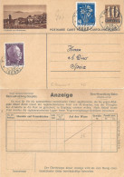 PK 163  "Twann Am Bielersee"  (Vordruck Berner Alpenbahn Gesellschaft)       1949 - Stamped Stationery