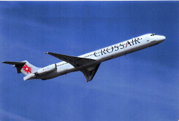 Boeing (McDonnell Douglas) MD-82/83 - Crossair - +/- 180 X 130 Mm. - Photo Presse Originale - Aviazione